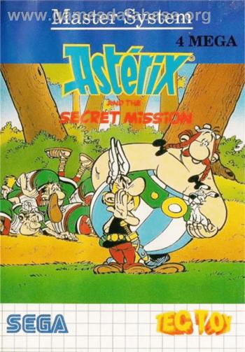 Cover Asterix and the Secret Mission for Master System II